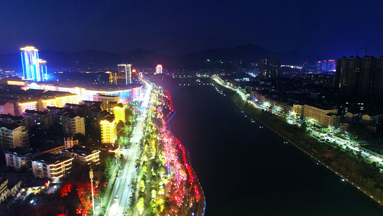 太平溪风光带亮化工程